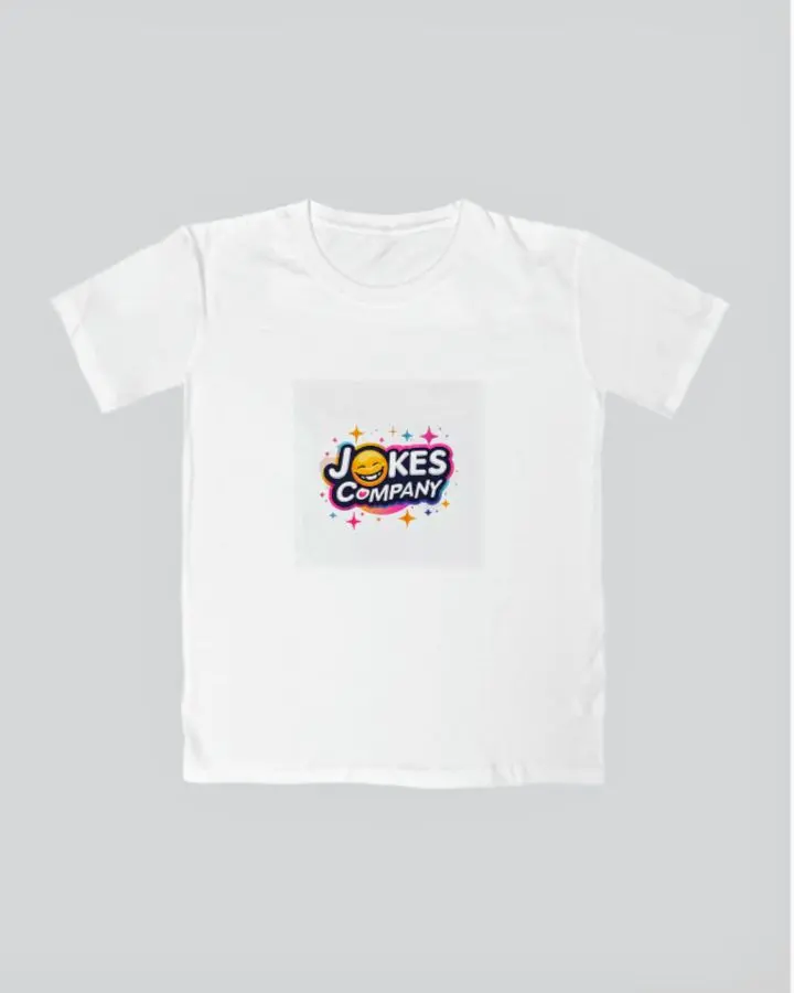 Jokes company tshirt design for men's 